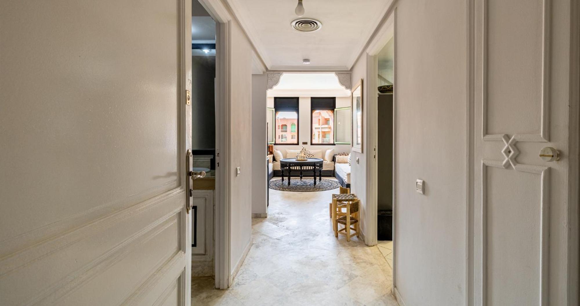 شقة Charming 2-Bed Oasis Pool View مراكش المظهر الخارجي الصورة