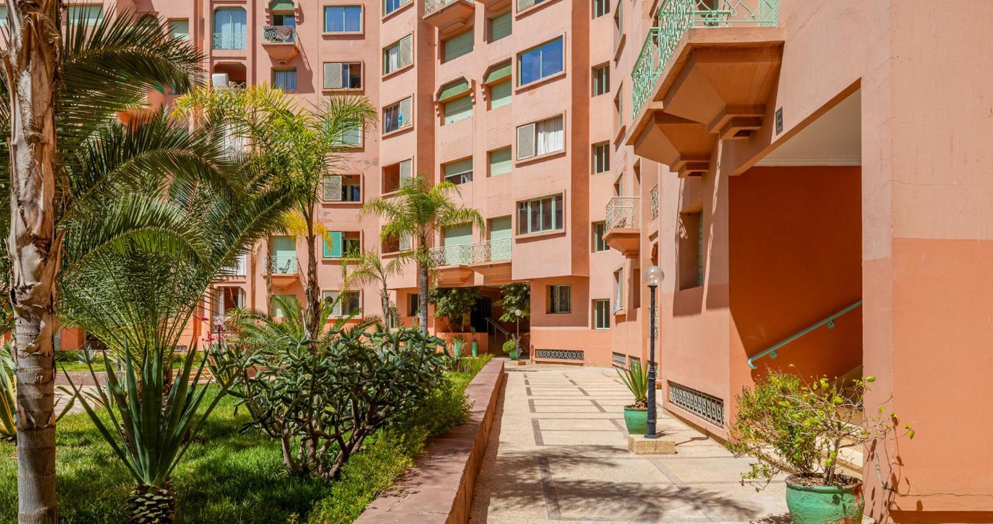 شقة Charming 2-Bed Oasis Pool View مراكش المظهر الخارجي الصورة